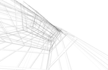 soyut mimari duvar kağıdı, dijital arkaplan