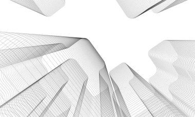 soyut mimari duvar kağıdı, dijital arkaplan