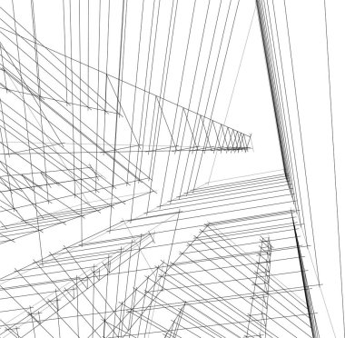 soyut mimari duvar kağıdı, dijital arkaplan