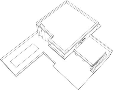 soyut mimari duvar kağıdı, dijital arkaplan