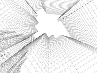 soyut mimari duvar kağıdı, dijital arkaplan