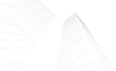 soyut mimari duvar kağıdı, dijital arkaplan