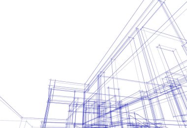 soyut mimari duvar kağıdı, dijital arkaplan