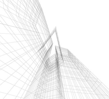 soyut mimari duvar kağıdı, dijital arkaplan