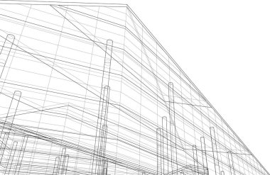 soyut mimari duvar kağıdı, dijital arkaplan