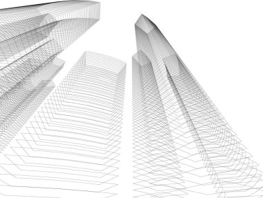 soyut mimari duvar kağıdı, dijital arkaplan