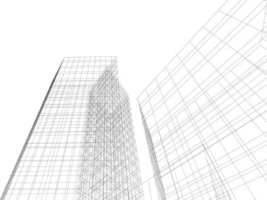 soyut mimari duvar kağıdı, dijital arkaplan