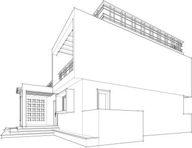 soyut mimari duvar kağıdı konsepti, dijital arkaplan