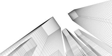 soyut mimari duvar kağıdı, dijital arkaplan