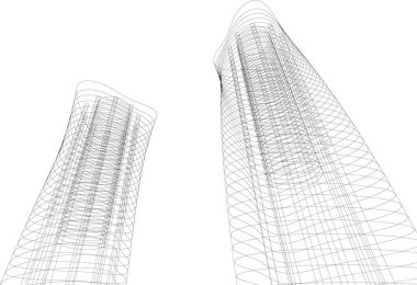 soyut mimari duvar kağıdı, dijital arkaplan