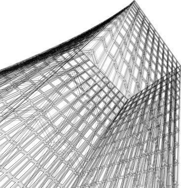 soyut mimari duvar kağıdı, dijital arkaplan