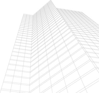 soyut mimari duvar kağıdı, dijital arkaplan