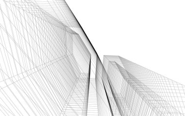 soyut mimari duvar kağıdı, dijital arkaplan