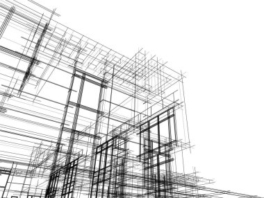 soyut mimari duvar kağıdı, dijital arkaplan