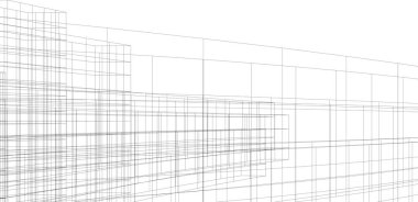 soyut mimari duvar kağıdı, dijital arkaplan