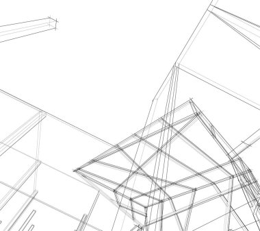 soyut mimari duvar kağıdı, dijital arkaplan