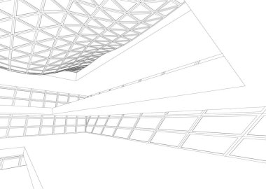 soyut mimari duvar kağıdı, dijital arkaplan