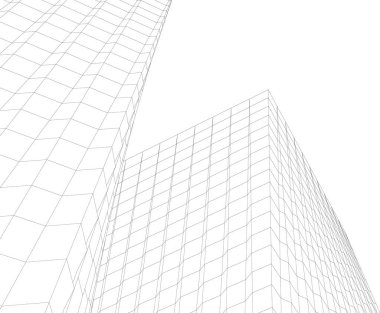 soyut mimari duvar kağıdı, dijital arkaplan