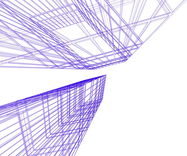 建筑墙纸摘要 数码背景 — 图库矢量图片