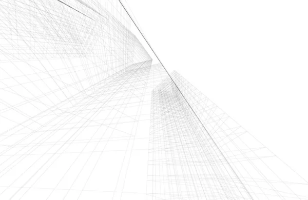Абстрактные Архитектурные Обои Цифровой Фон — стоковый вектор