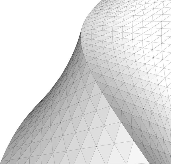 abstract architectural wallpaper, digital background