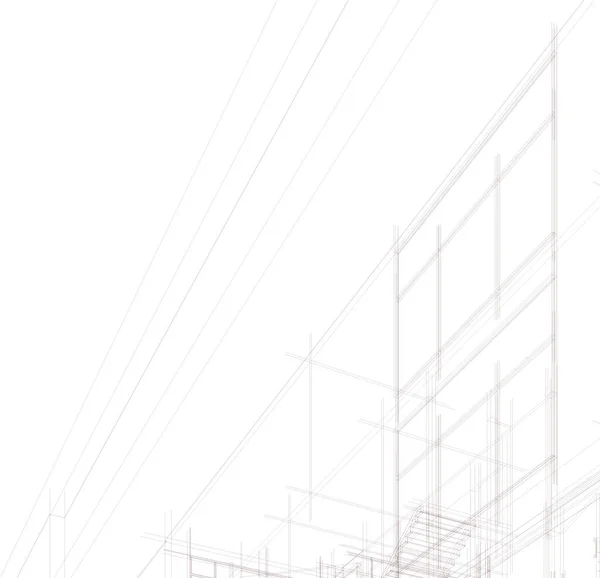 建筑墙纸摘要 数码背景 — 图库矢量图片