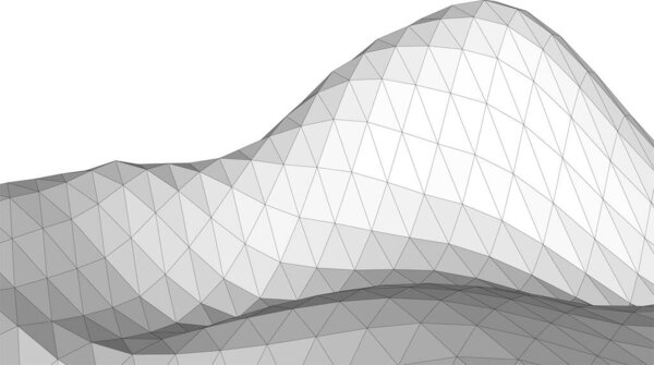 abstract wallpaper with hill shapes, digital background