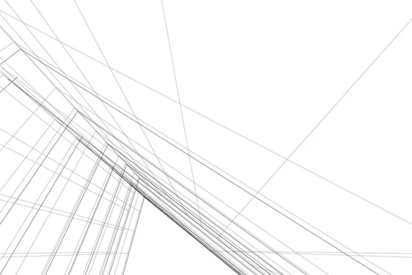 Абстрактні Архітектурні Шпалери Цифровий Фон — стоковий вектор