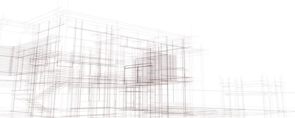 建筑墙纸摘要 数码背景 — 图库矢量图片