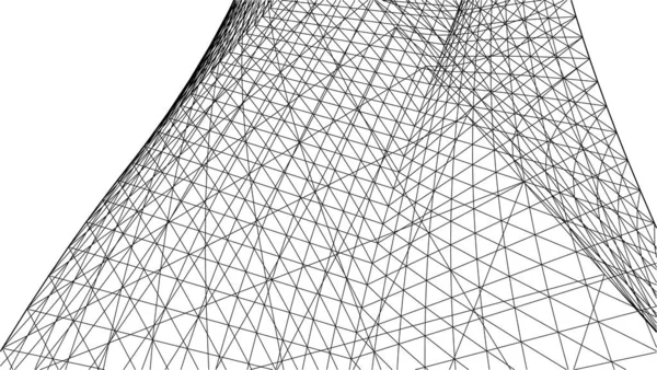 建筑墙纸摘要 数码背景 — 图库矢量图片