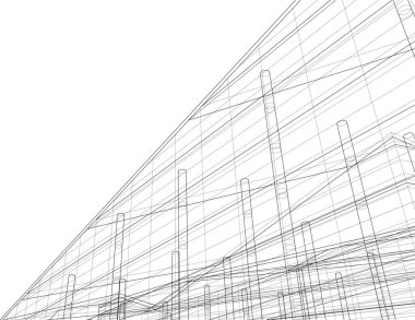 soyut mimari duvar kağıdı, dijital arkaplan