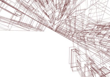 soyut mimari duvar kağıdı, dijital arkaplan