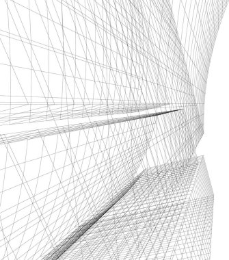 soyut mimari duvar kağıdı, dijital arkaplan