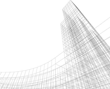 soyut mimari duvar kağıdı, dijital arkaplan