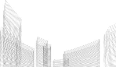 soyut mimari duvar kağıdı, dijital arkaplan