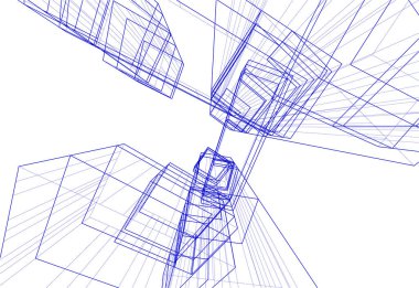 soyut mimari duvar kağıdı, dijital arkaplan