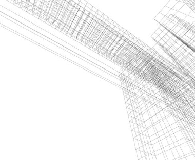 soyut mimari duvar kağıdı, dijital arkaplan