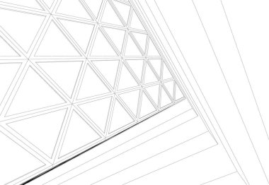 soyut mimari duvar kağıdı, dijital arkaplan