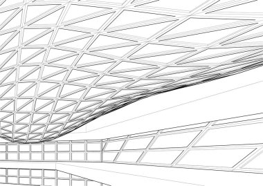 soyut mimari duvar kağıdı, dijital arkaplan