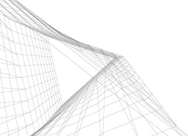 soyut mimari duvar kağıdı, dijital arkaplan