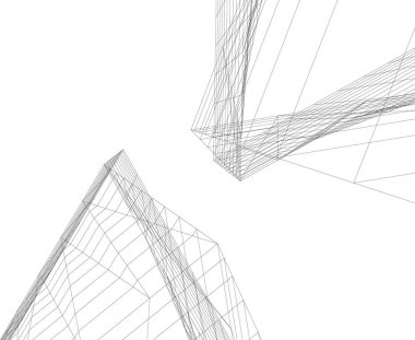 soyut mimari duvar kağıdı, dijital arkaplan