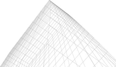 soyut mimari duvar kağıdı konsepti, dijital arkaplan