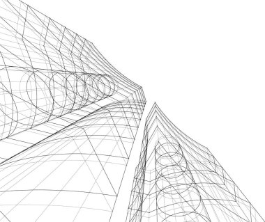 soyut mimari duvar kağıdı, dijital arkaplan