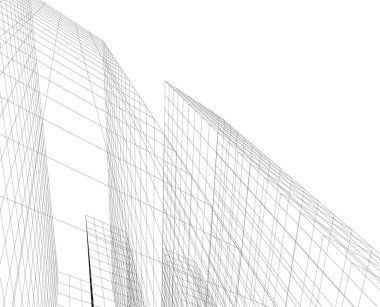 soyut mimari duvar kağıdı, dijital arkaplan