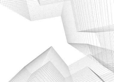 soyut mimari duvar kağıdı, dijital arkaplan