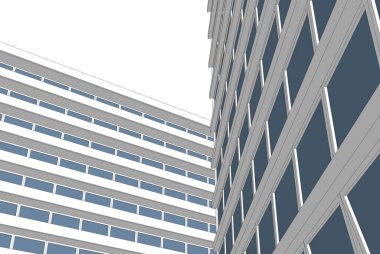 soyut mimari duvar kağıdı, dijital arkaplan