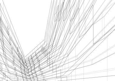 soyut mimari duvar kağıdı, dijital arkaplan