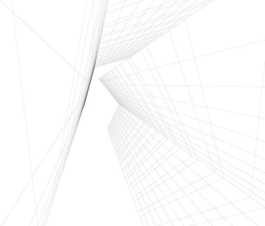 soyut mimari duvar kağıdı, dijital arkaplan