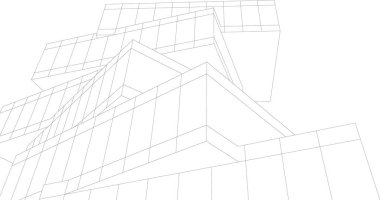 soyut mimari duvar kağıdı, dijital arkaplan