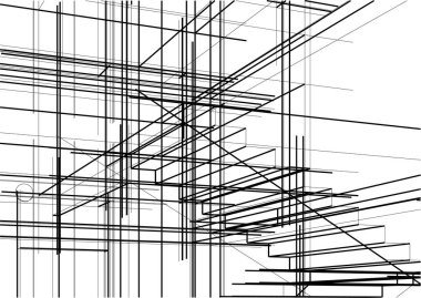 soyut mimari duvar kağıdı, dijital arkaplan